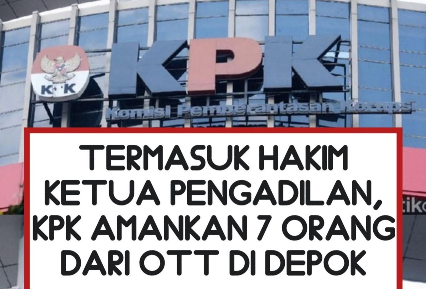 KPK Amankan 7 Orang OTT Di Depok