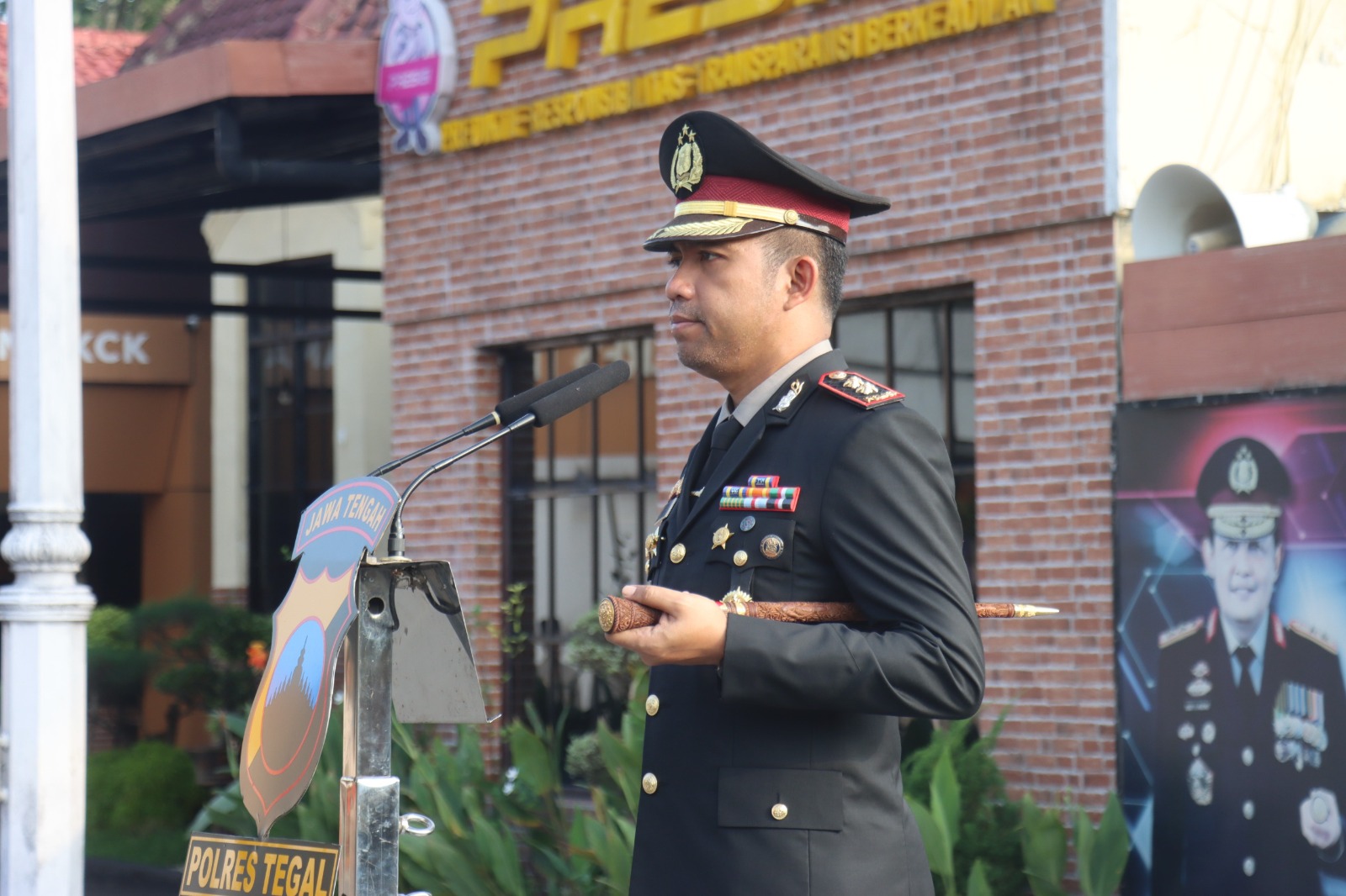 Polres Tegal Gelar Upacara Hari Kebangkitan Nasional ke-118, Perkuat Semangat Persatuan dan Nasionalisme