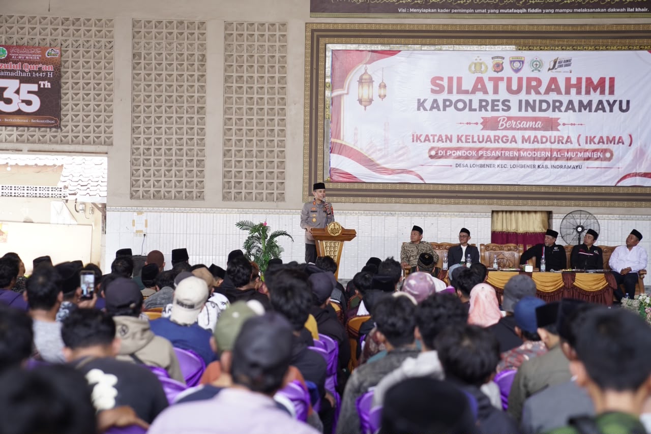 Pasca Insiden, Kapolres Indramayu Gelar Silaturahmi & Sinergi Kamtibmas