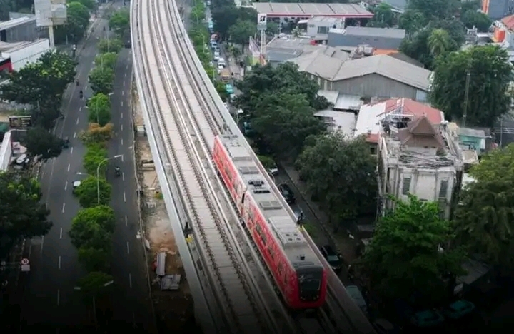LRT Jakarta Jalur Manggarai Siap Digunakan