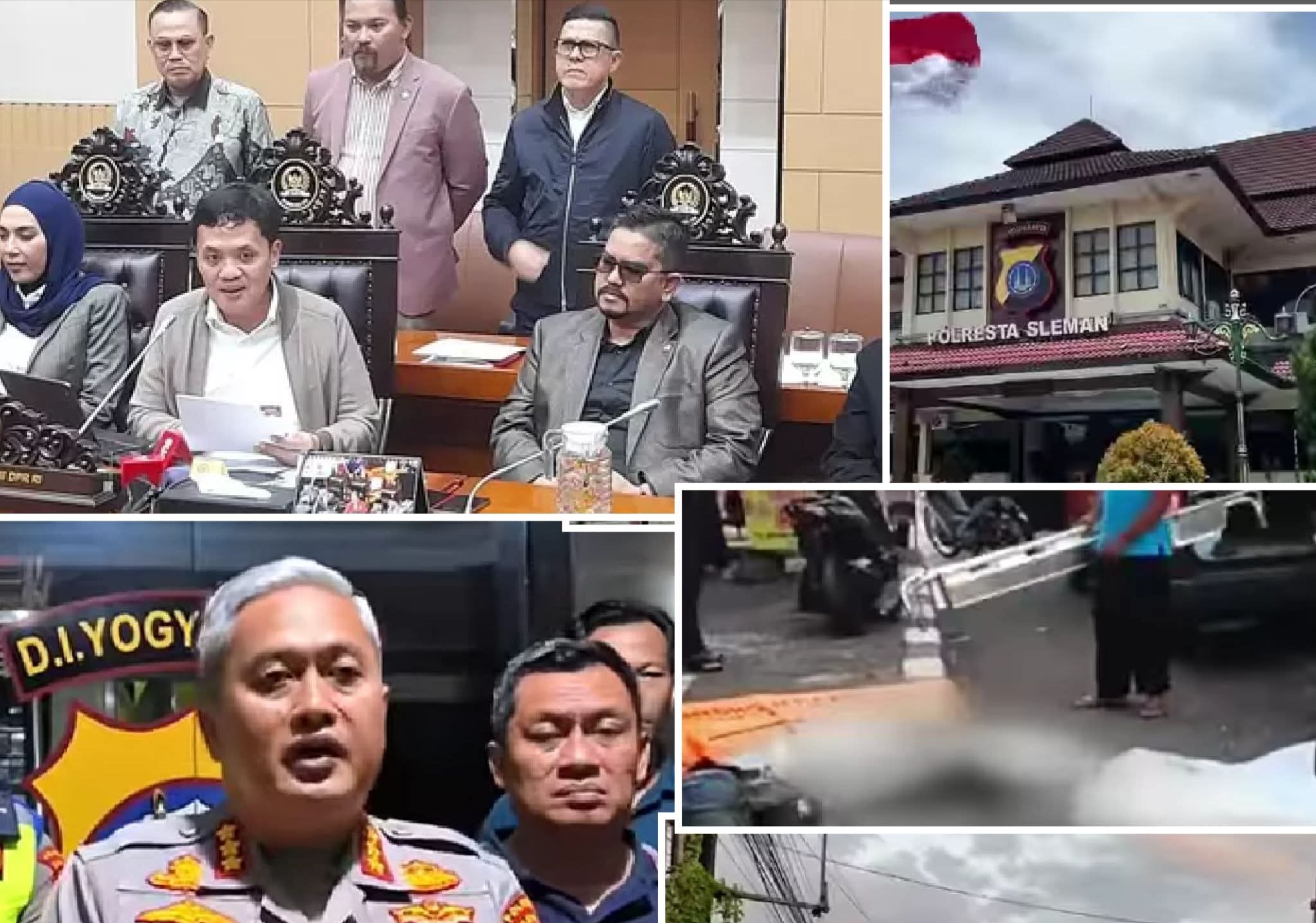 Hogi Minaya Jadi Tersangka, DPR Panggil Kapolres-Kajati Sleman Komisi III DPR RI akan Panggil Kapolres Sleman dan Kajar