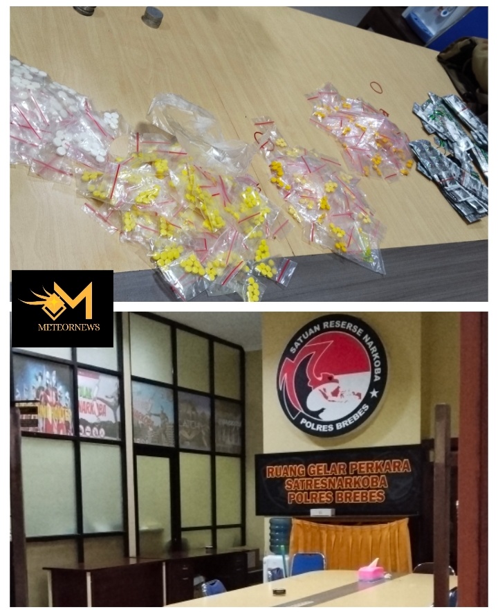 Ribuan Butir, Satnarkoba Polres BREBES Kejar Kordi & Bandar Obat Terlarang Jaringan Heri