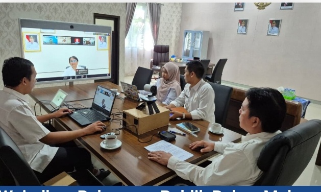 BKPSDM Gelar Bimtek Pencegahan Maladministrasi Penyelenggaraan Pelayanan Publik secara Daring.