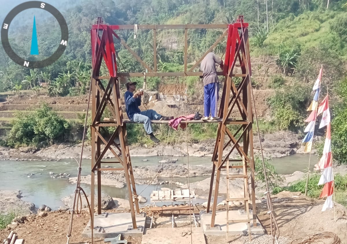 Pembangunan Jembatan Garuda Kadumanis: Tak Hanya Hubungkan Dua Desa, Tapi Juga Rekatkan Persaudaraan