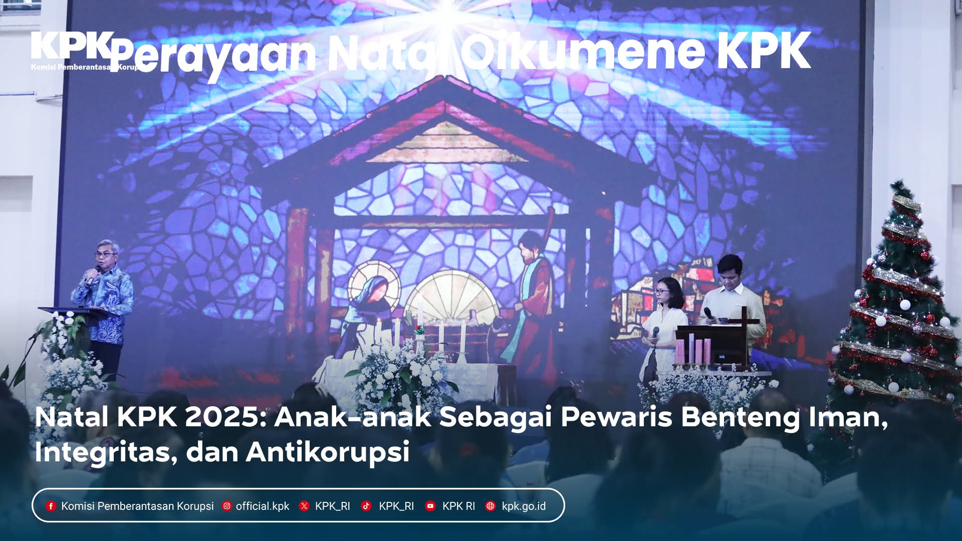 Perayaan Natal Oikumene 2025 berlangsung khidmat