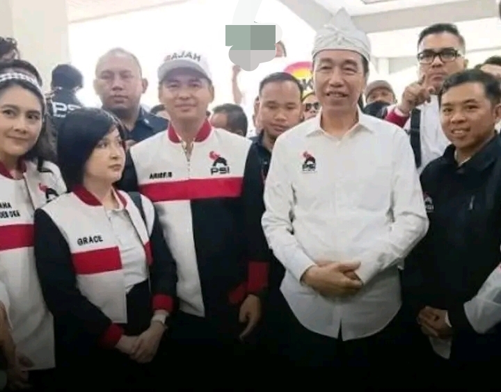 Joko widodo Partai PSI Keberadaannya Mulai Di Perhitungkan