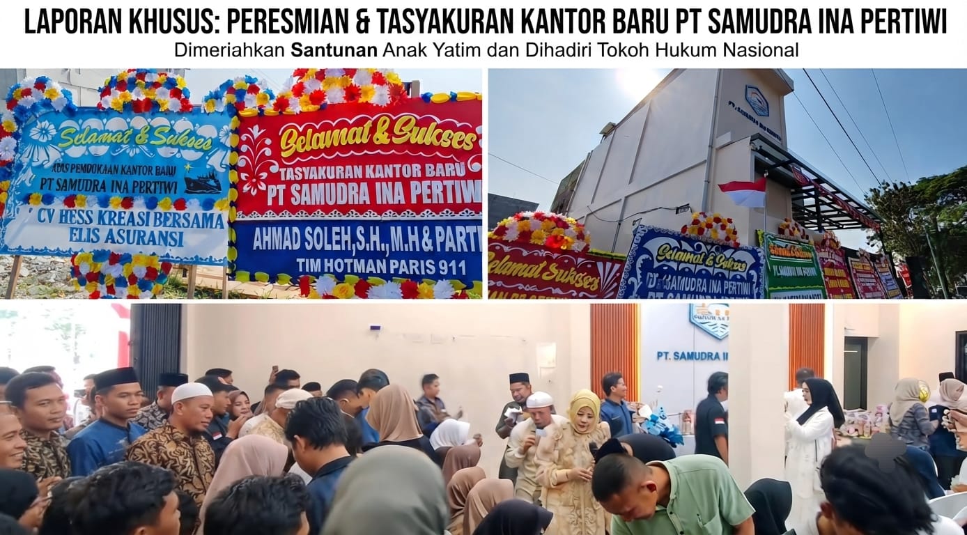 Firdaus Andika Gelar Tasyakuran Renovasi Kantor PT SIP: Momentum Tingkatkan Kualitas Kerja dan Kepedulian Sosial