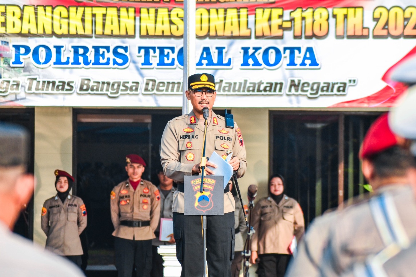 Kapolres Tegal Kota Apresiasi Personel Humanis dan Berdampak untuk Masyarakat