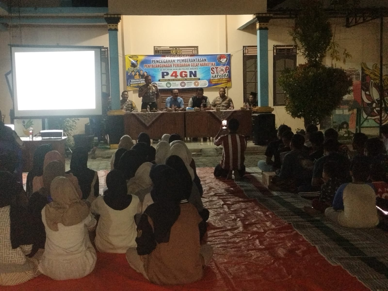 Pemdes Sisalam Gandeng Polres Brebes Gelar Sosialisasi P4GN, Perkuat Benteng Generasi Muda dari Narkoba