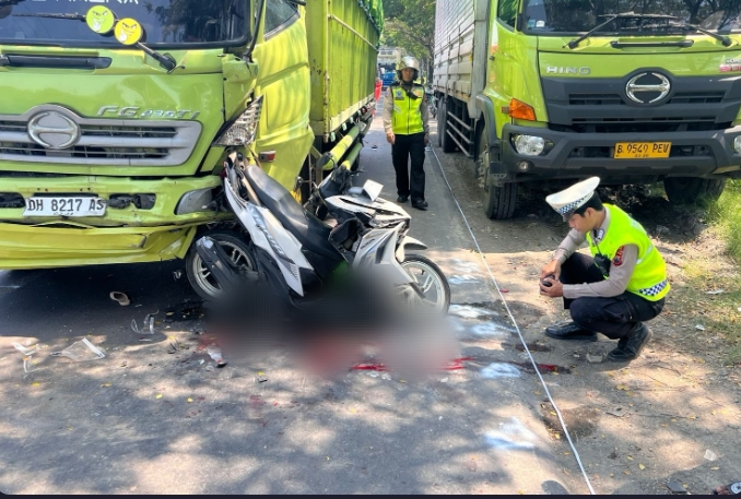 Satlantas Polres Tegal Kota Cepat Evakuasi Korban Kecelakaan Beruntun, Penyebab Masih Diselidiki