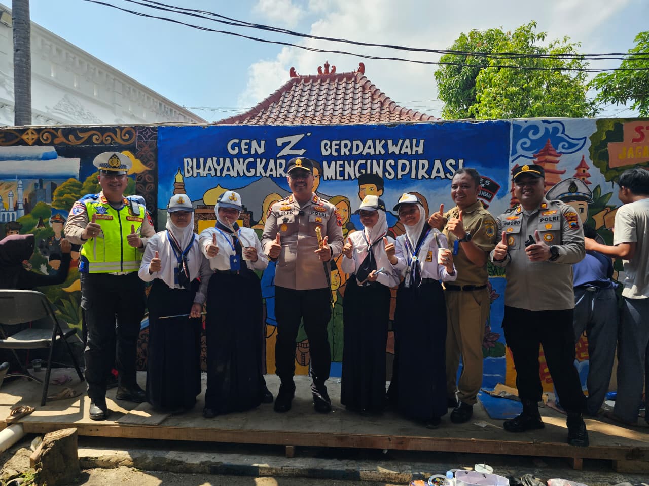 Wadahi Kreativitas Pemuda, Polres Brebes Gelar Youth Festival 2026: Dari Seni Mural hingga Literasi AI