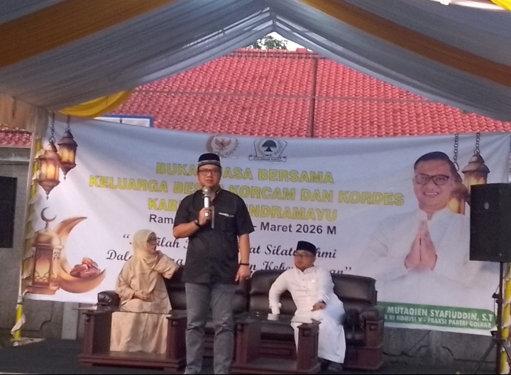 BUKA PUSA BERSAMA  KORCAM DAN KORDES Golkar Indramayu, Pererat Soliditas Kader di Bulan Ramadhan