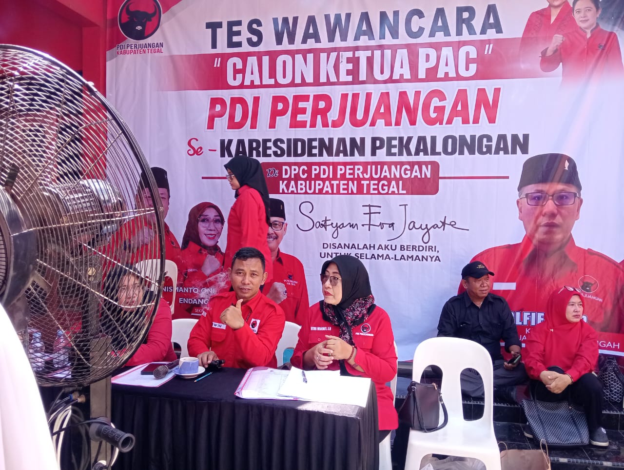 DPD PDIP Jawa Tengah Supervisi Seleksi Calon Ketua PAC di Karesidenan Pekalongan