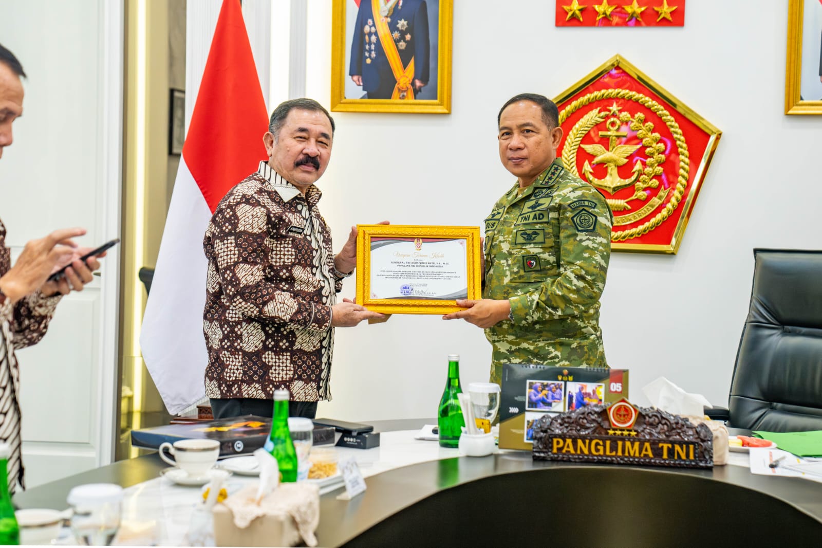 Panglima TNI Terima Audiensi PPAD, Tegaskan Komitmen Jaga Persatuan Bangsa