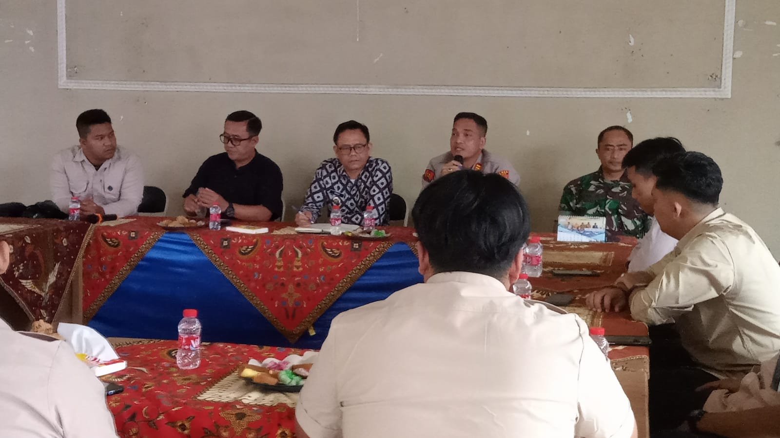 Kapolsek  Ikuti  Giat Diskusi  SPPI Bersama Forkompincam Paguyangan  Bahas Program MBG