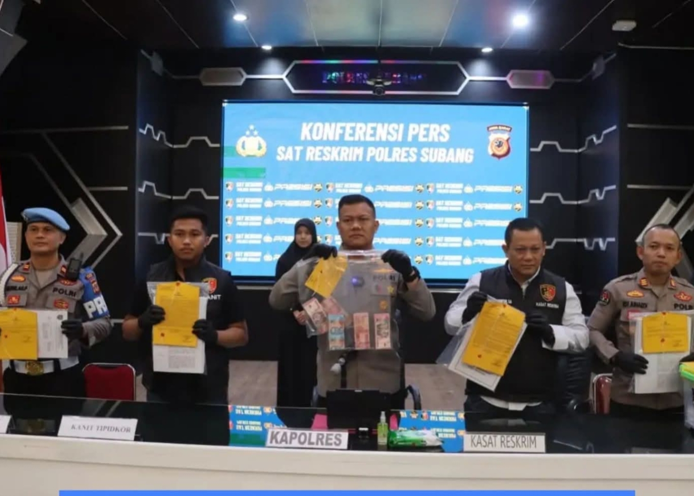 Polres Subang Tetapkan Mantan Kepala Desa AA Bendungan Sebagai Tersangka Tipikor