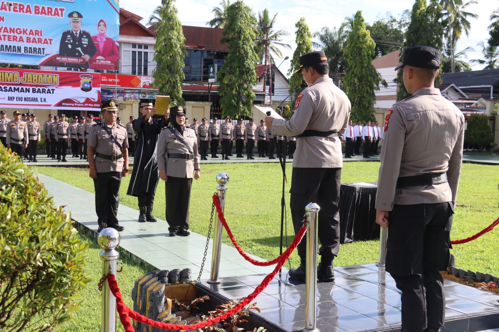Pimpin Sertijab, Kapolres Pasaman Barat Resmi Lantik AKP Evo Nosara Sebagai Kabag Ren