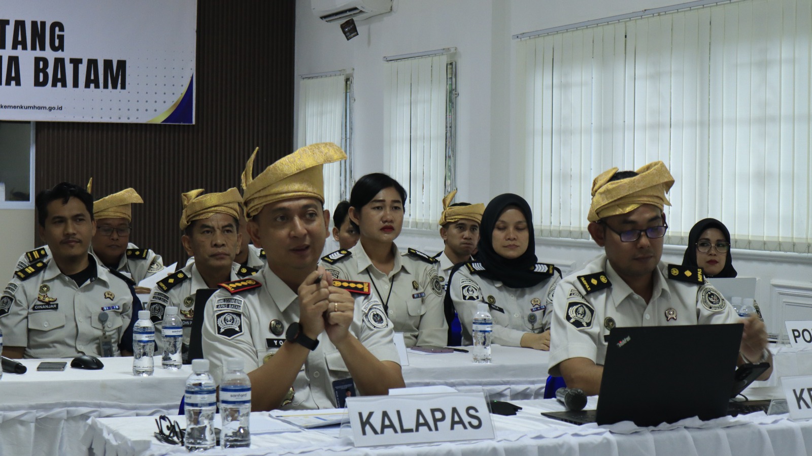 Menuju WBBM, Lapas Batam Terima Evaluasi Inspektorat Kemenimipas