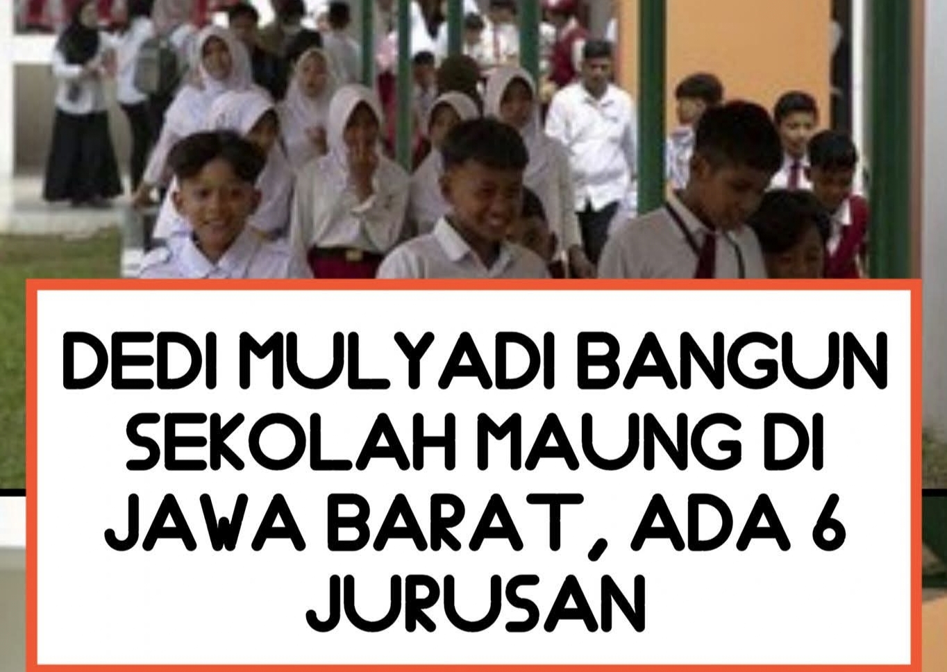 KDM Rencana Bangun Sekolah MAUNG Upaya Siapkan SDM Unggul