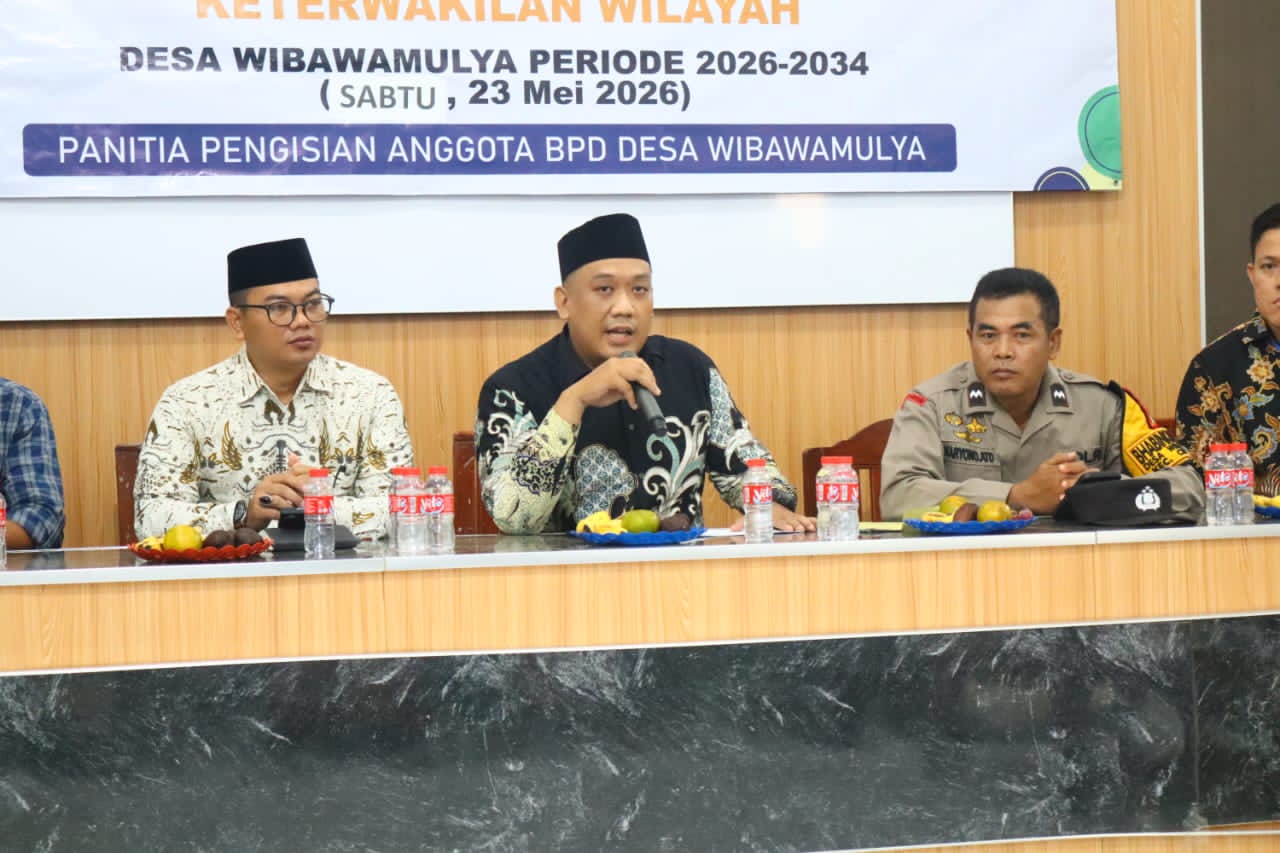 Pengisian Anggota BPD Desa Wibawamulya Sukses Digelar, 9 Anggota BPD Terpilih Periode 2026-2034