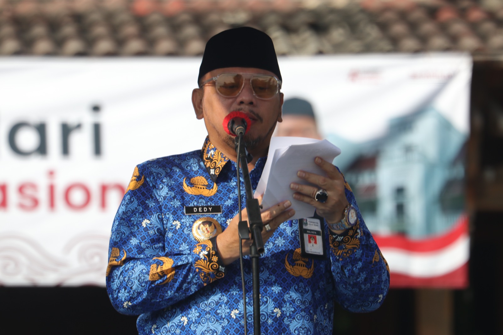 Wali Kota Tegal Pimpin Upacara Hari Kebangkitan Nasional ke-118, Bacakan Amanat Menkomdigi
