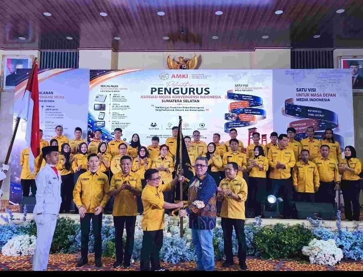 Pelantikan AMKI Sumsel Jadi Momentum Penguatan Media Lintas Platform