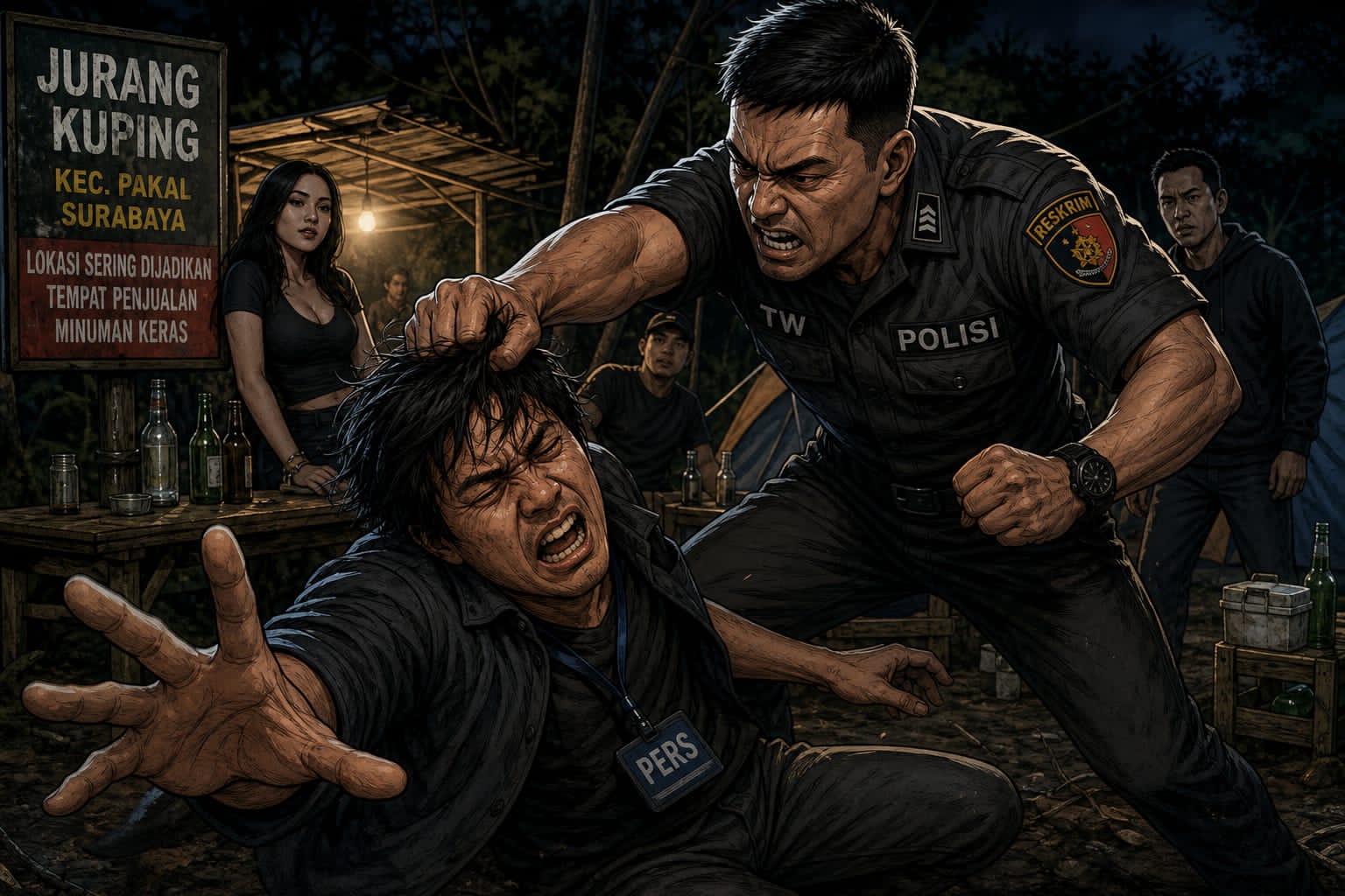Dugaan Kekerasan Oknum Polisi Terhadap Jurnalis: Langgar UU Pers dan Terancam Sanksi Etik Berat